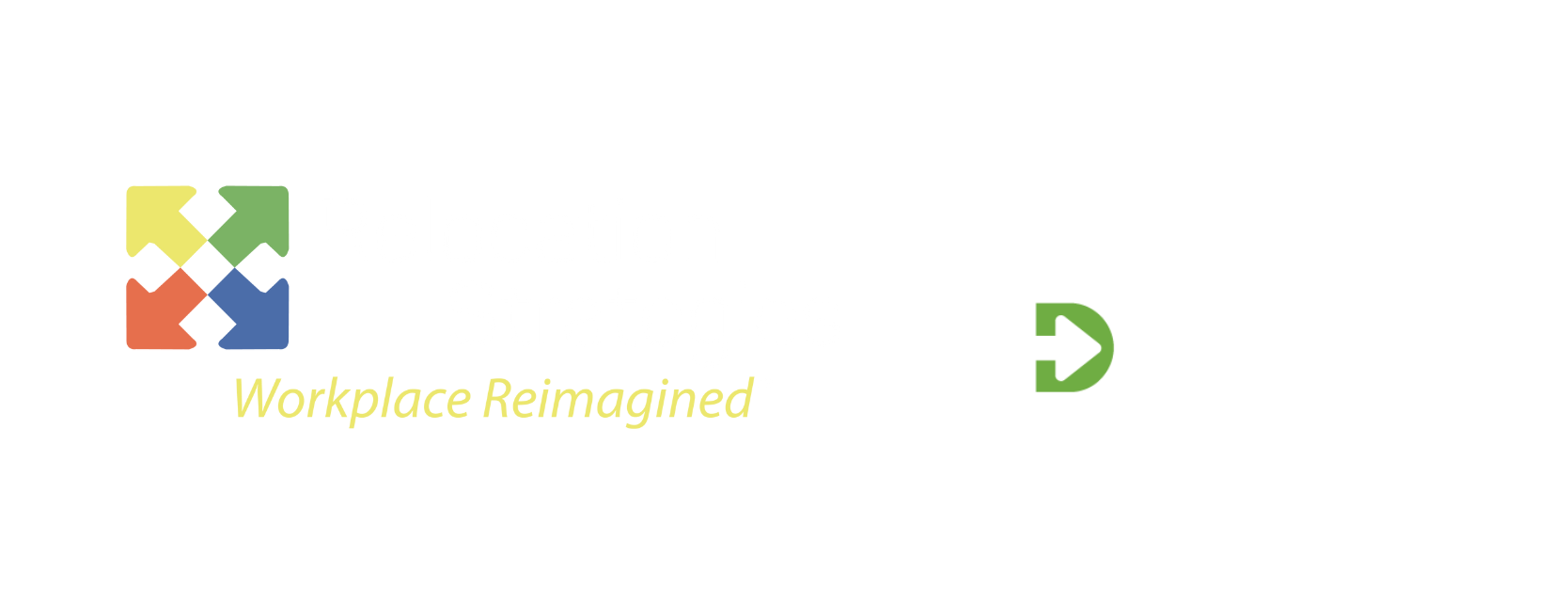 Relocation Strategies + Relo Design Combo Logo - White